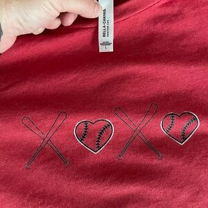 XOXO Baseball Love T